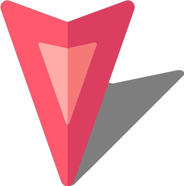 Simple Location Map Pin Icon4 Pink Free Vector Data - Location Icon Vector (600x600)