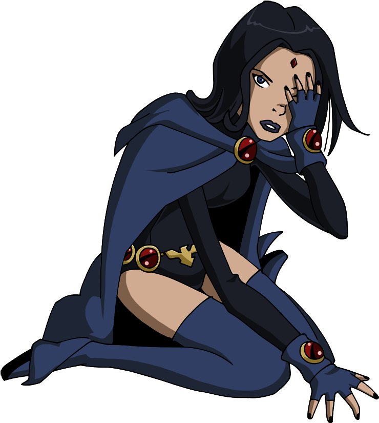 Source - - Raven Young Justice (898x876)