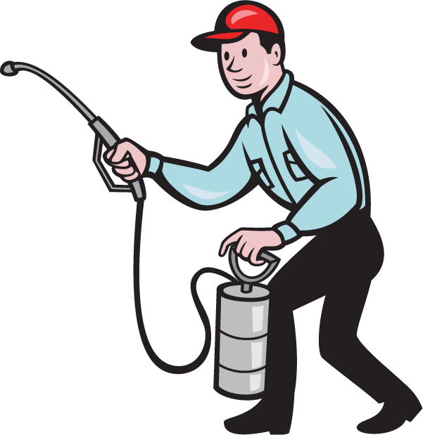 What We Do - Pest Control Exterminator Worker Sprayi Golf Balls (601x619)