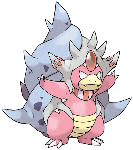 Mega Evolution Bidoof Download - Pokemon Slowking Mega Evolution (550x600)