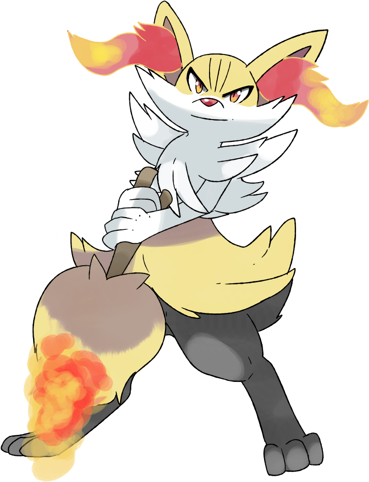 Fennekin's Evolution By Phatmon - Fennekin (800x1000)