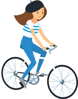 Ride Worry-free - Bicycle (400x400)