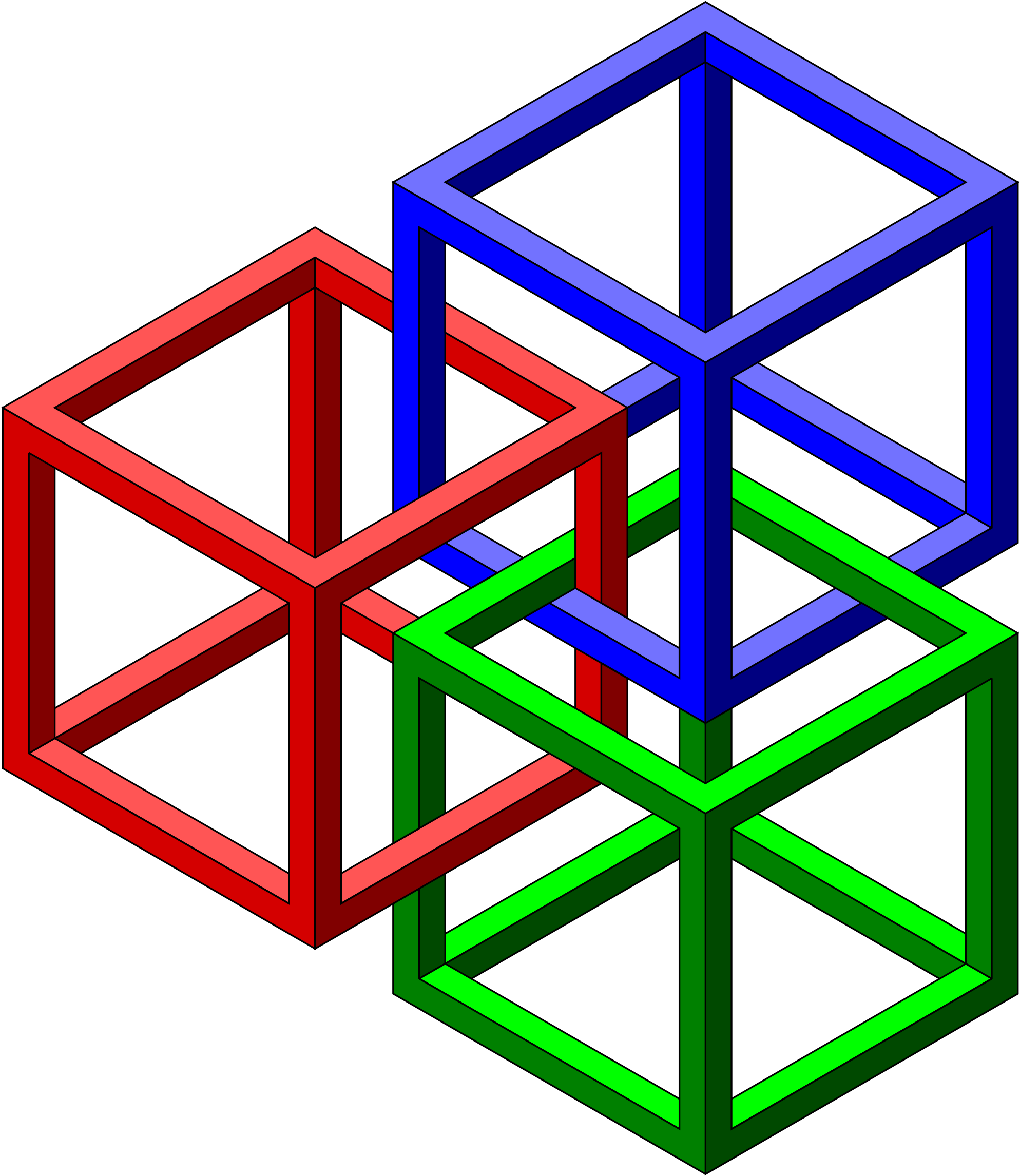 Big Image - Geometric Clipart (2096x2400)