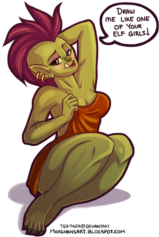 Orc Girl Hot (600x831)