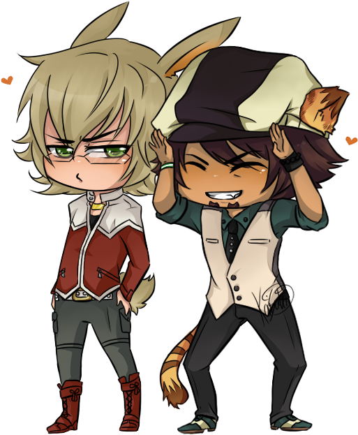 Tiger And Bunny Chibi (552x663)