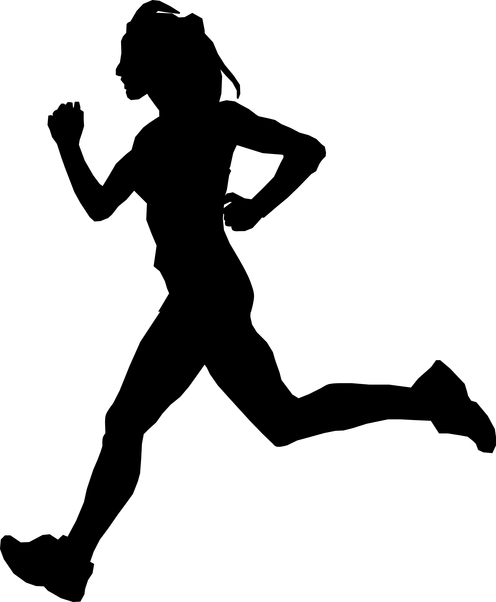 Runner - Black And White Runner (1978x2400)