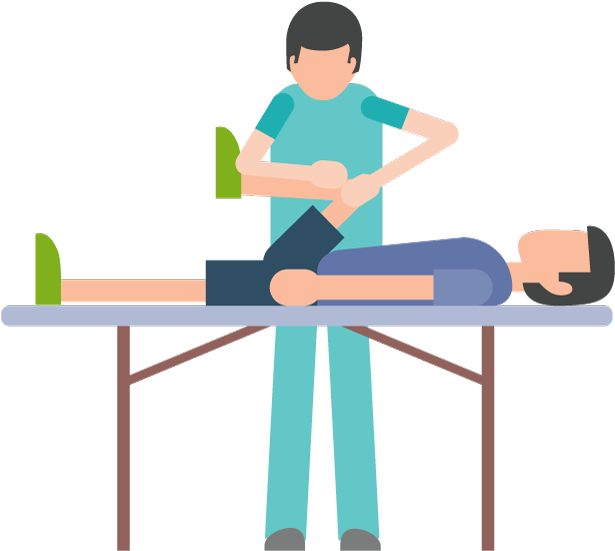 Seek Osteopathic Treatment - 物理 治療 師 卡通 (691x600)