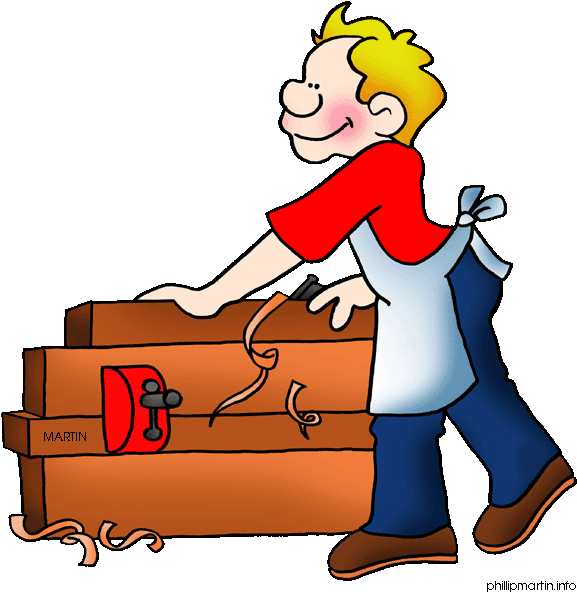 Carpentry - Carbenter Clipart (648x612)