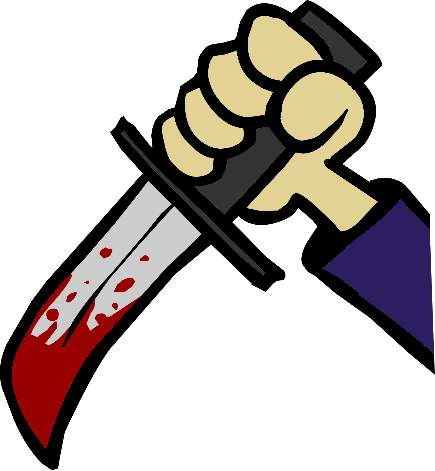 Serial Killer Icon - Killer Png (1761x1908)