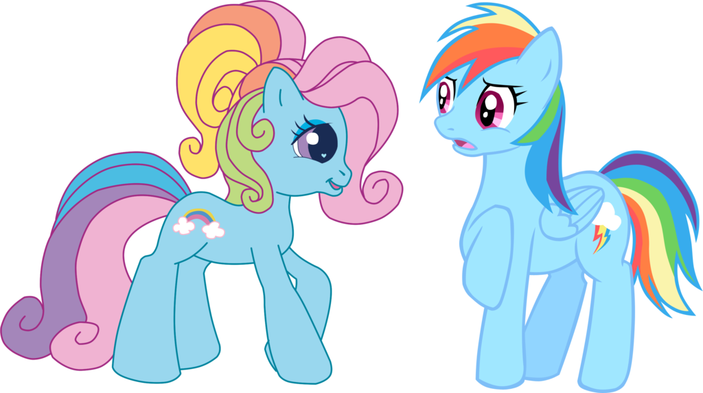 G4 Meets G3 - Mlp G3 Rainbow Dash (1024x573)