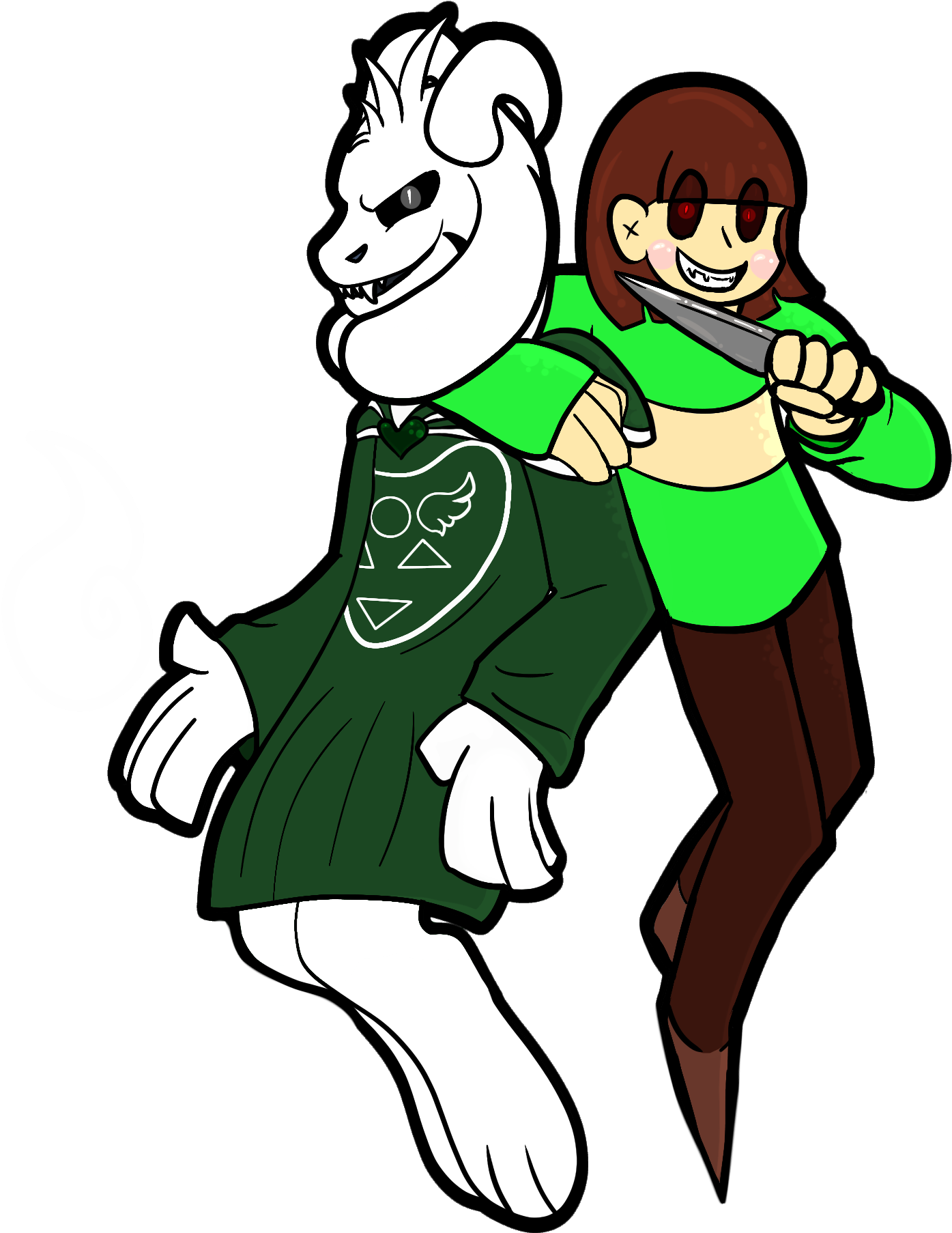 Killer Smiles - Cartoon (1584x1881)