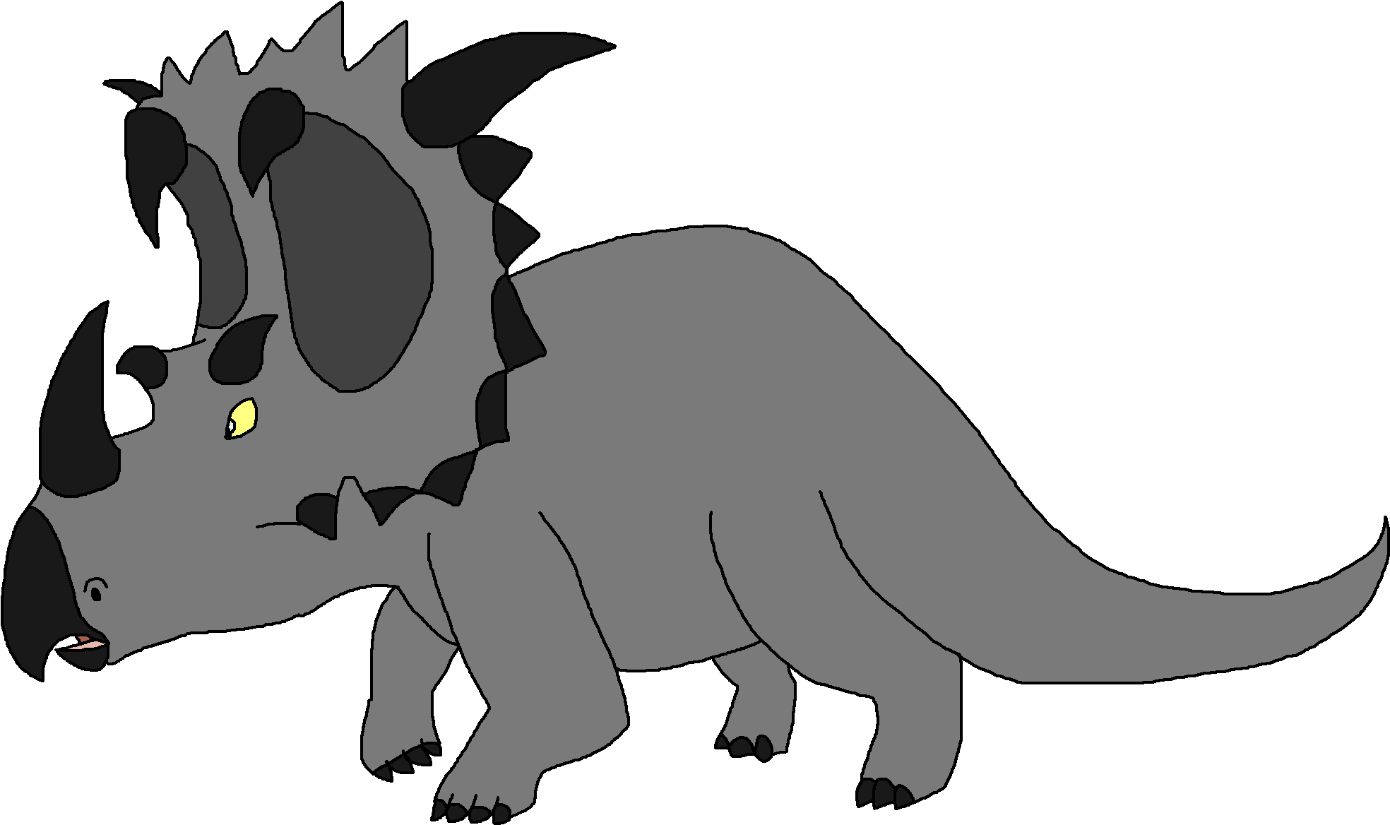 Coronosaurus - Cartoon (1996x1183)