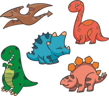 Wall Color - Dinosaur (374x329)