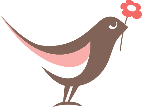 Trina Johnson Bird Logo - Coiffeur (468x353)