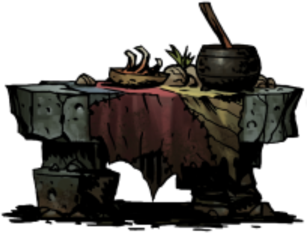 Makeshift Dining Table - Darkest Dungeon (1024x1024)