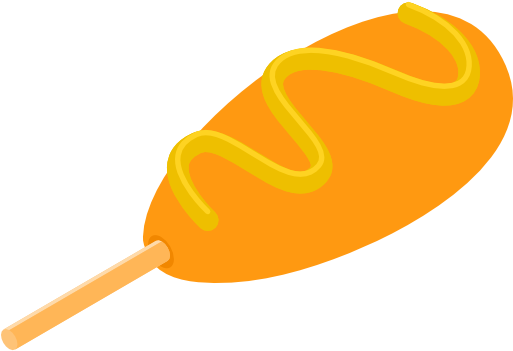 Corndog Free Icon - Corn Dog (512x512)