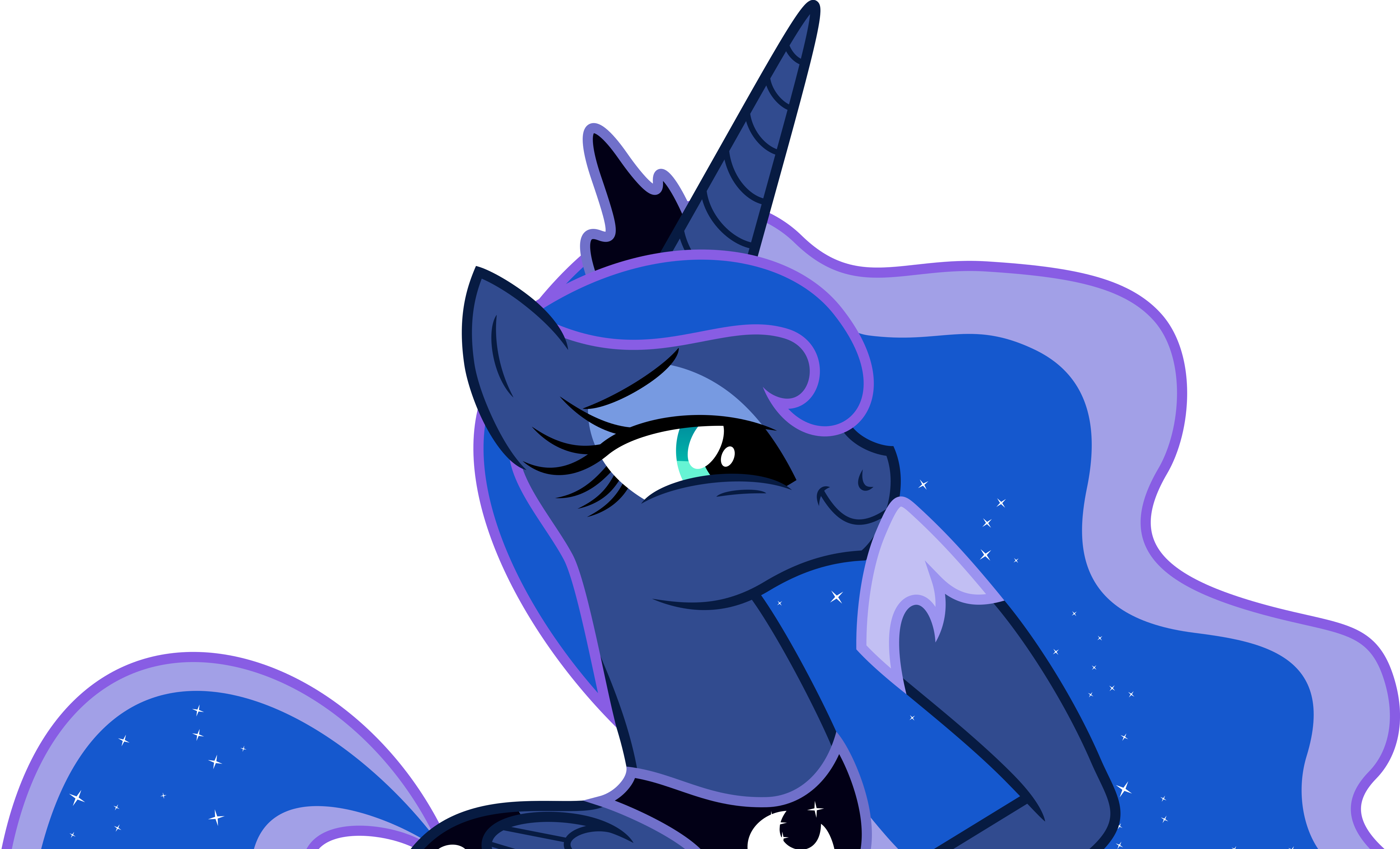 Vector - Princess Luna Vector (5000x3034)