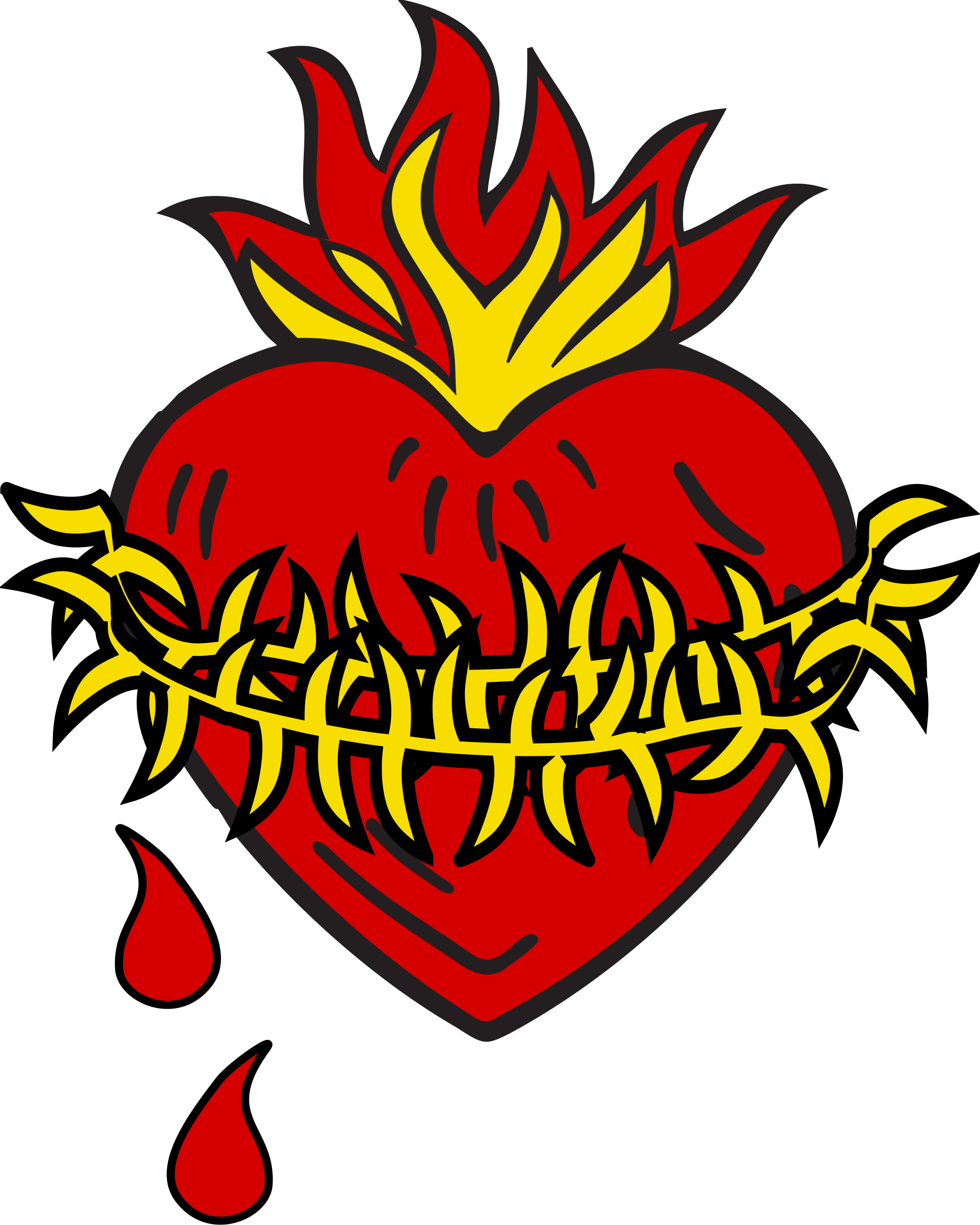 Open - Corazon Del Sagrado Corazon (2000x2501)