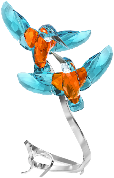 Kingfishers - Swarovski Kingfishers (600x600)