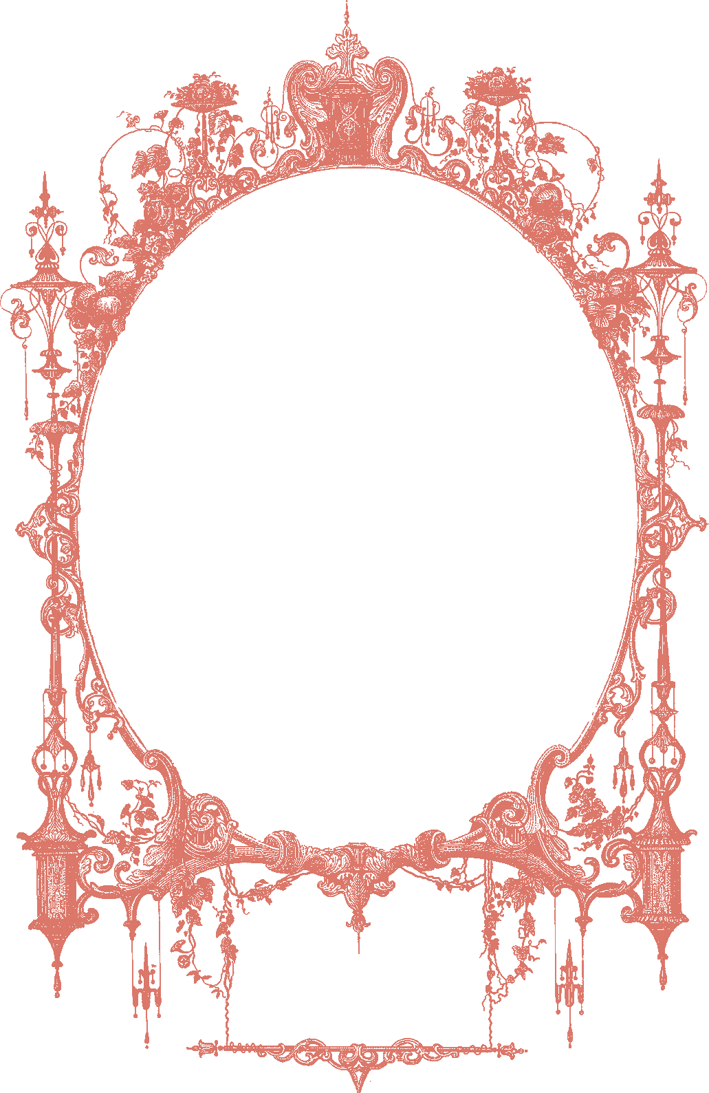 Fancy Frame Graphicsfairy Com - Vintage Frame Border Clip Art (1031x1589)