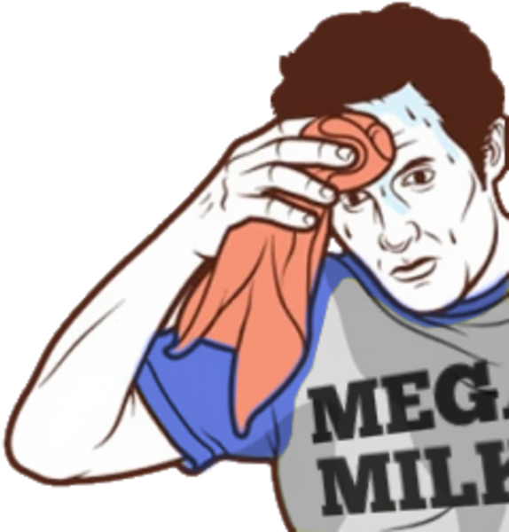 Sweating Towel Guy - Sweating Guy Meme Gif (600x600)