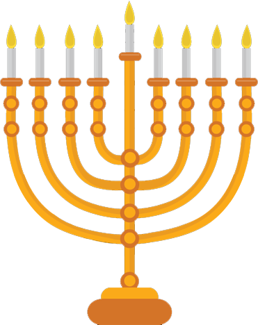 Easy Tips - Menorah Png (371x468)