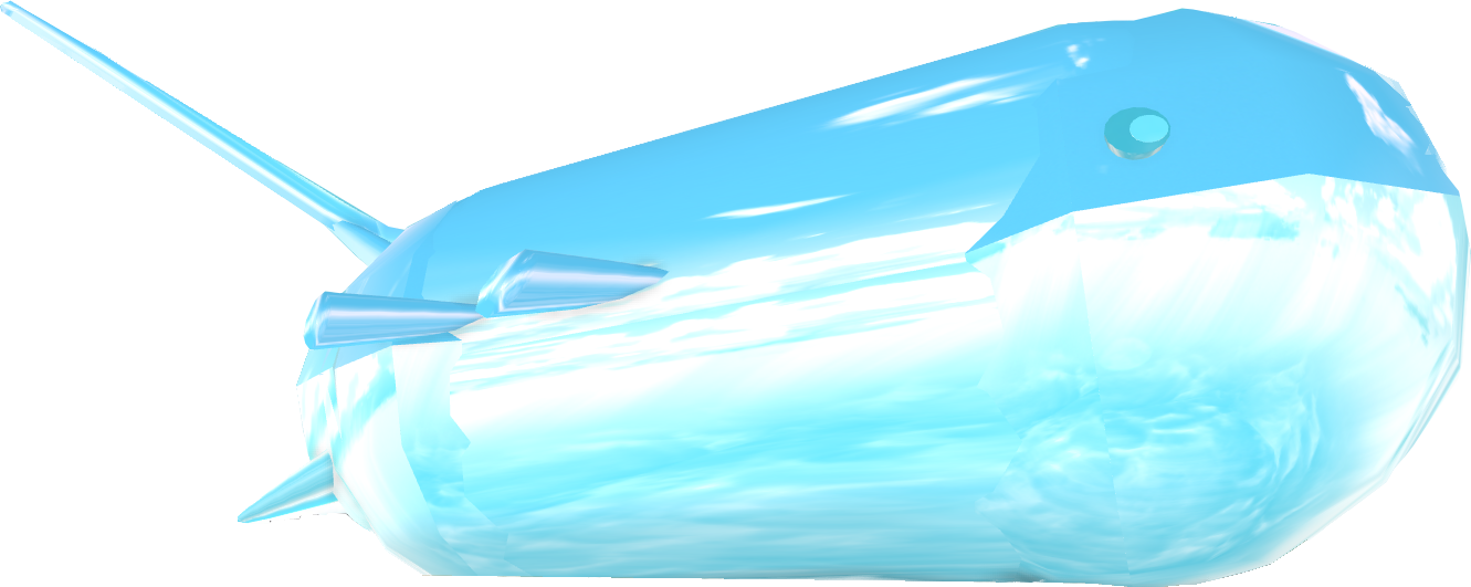Wailord Reflective - Reflection (1331x531)