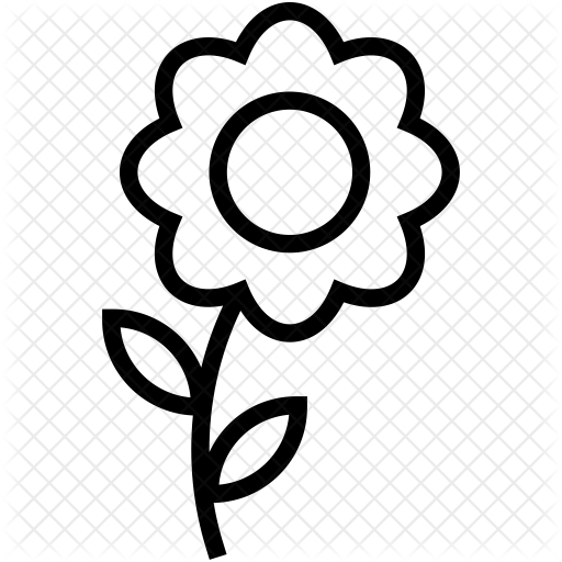 Sunflower Icon - Flower (512x512)