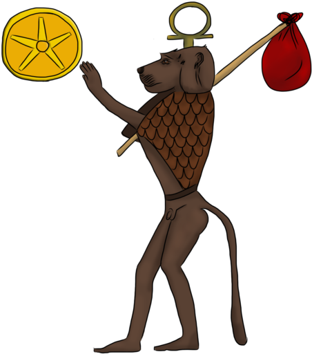 Baboon Clip Art (512x512)