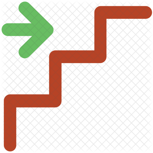 Stairs Icon - Stairs Icon (512x512)