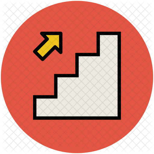 Stairs Icon - Hotel (512x512)