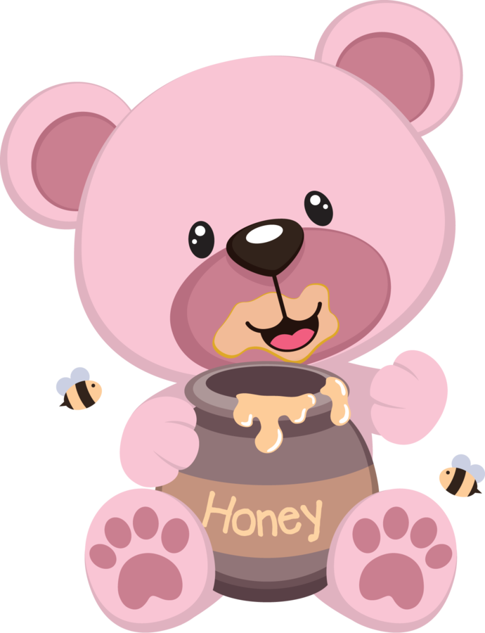 Jbbe67whndevvb - Pink Teddy Bear Cartoon (690x900)