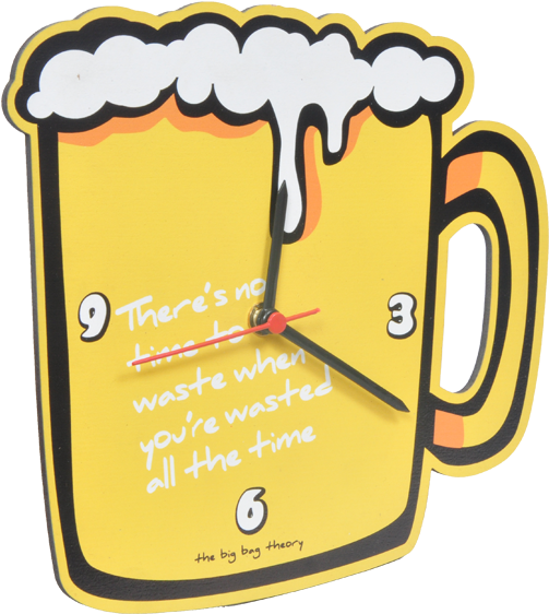 Beer Mug Clock - Beer Mug Clock (600x600)