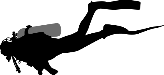 Scuba Diver Icon - Buzo Vector (550x252)