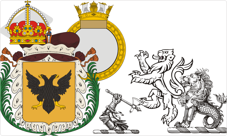 Heraldry Clipart - Hmcs Calgary Crest (750x450)