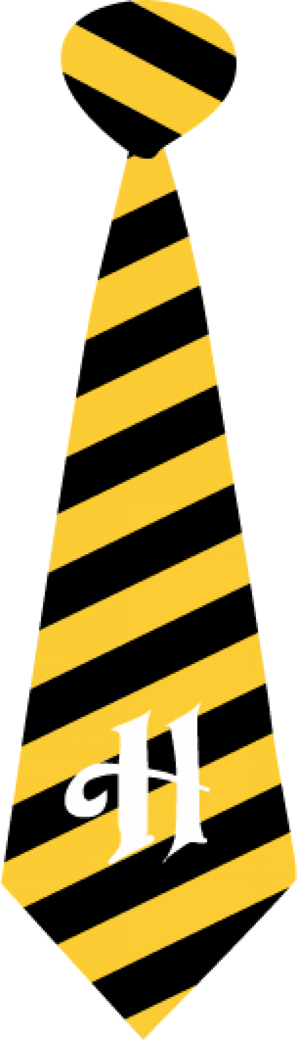 Harry Potter Hufflepuff Tie (600x2096)