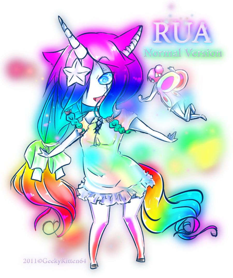 Robot Unicorn Attack Anime (900x1074)