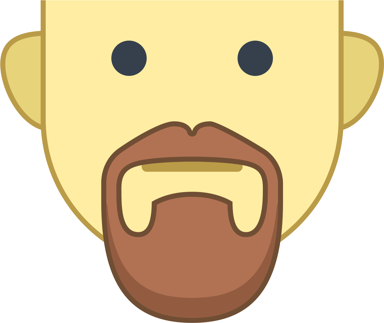 Van Dyke Icon - Van Dyke Beard (1600x1600)