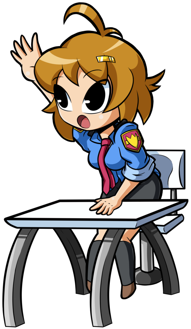 Mighty Switch Force Academy - Mighty Switch Force Patty (705x1132)