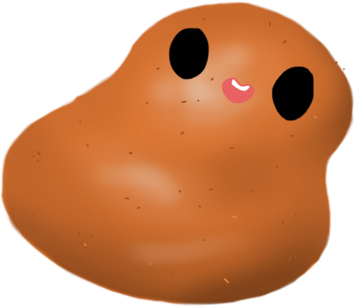 Potato For Your Well-bean By Sparlecathe - Potato (1024x768)