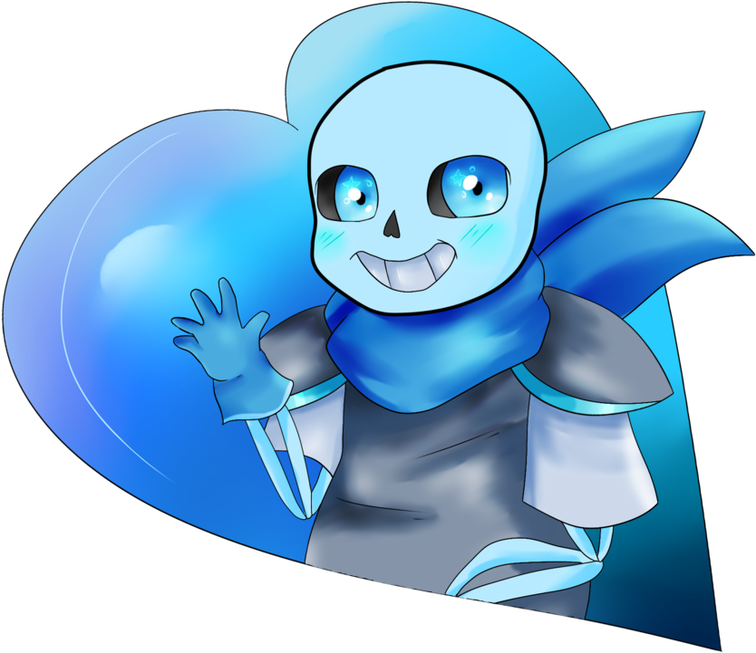 Underswap Sans By Crazy Potato Chick86 - Cartoon (1024x1024)
