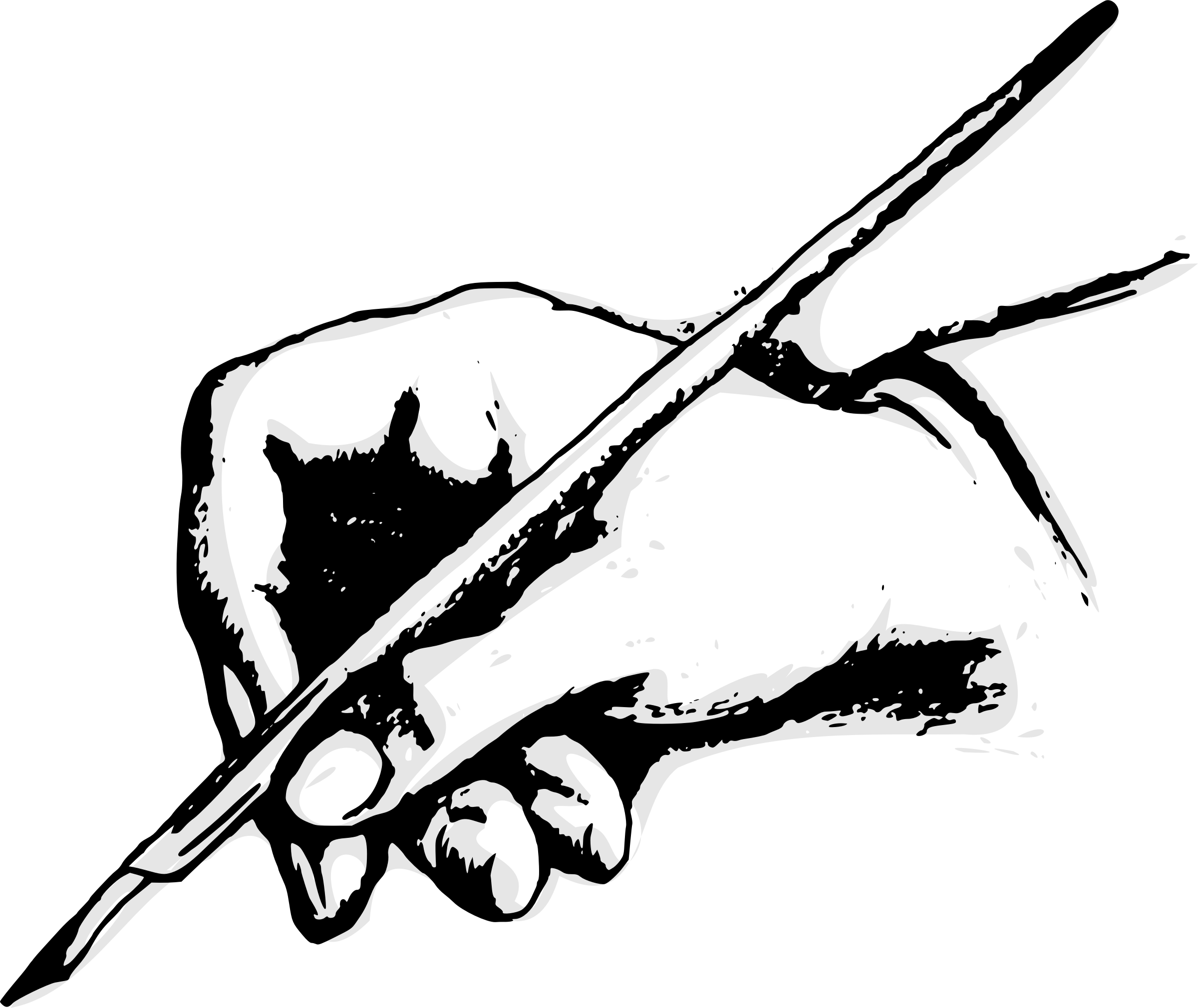 Big Image - Writing Pen Clipart (2400x2020)