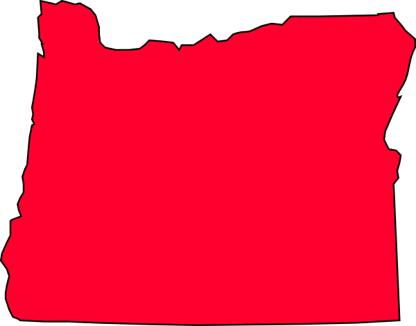 Beta Psi Chapter - Oregon Clipart (600x470)