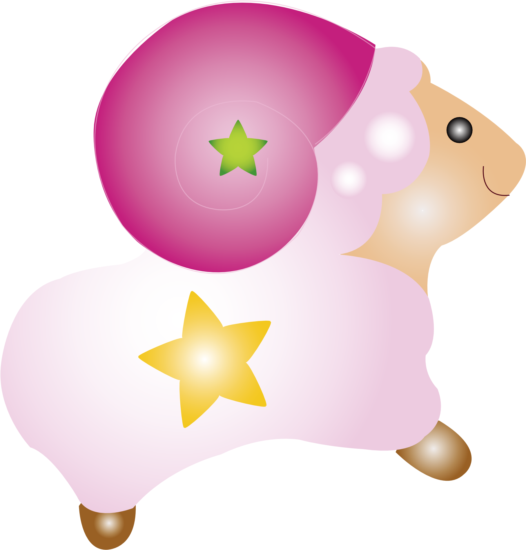 Cartoon Sheep - Zodiac (1969x2785)