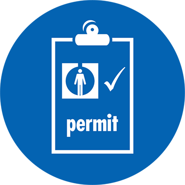 Work Permit - Permit To Work Png (380x380)