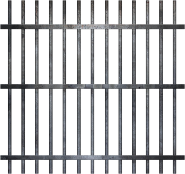 Jail Cell Bars - Jail Bars Png (640x600)