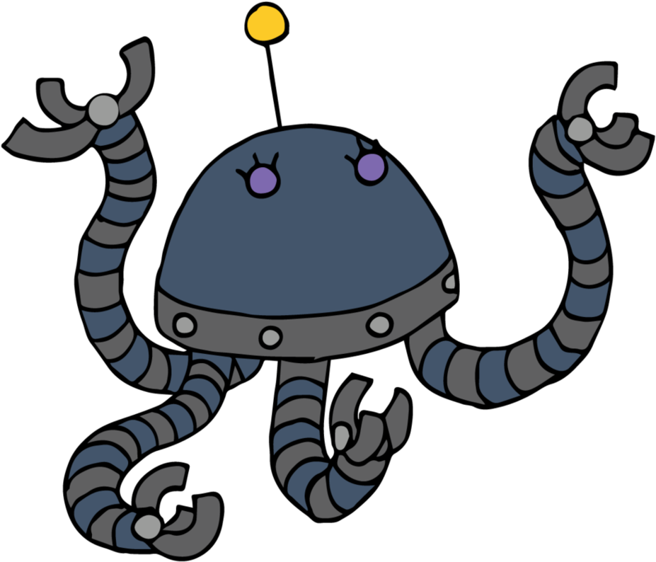 Octobot By Lethargiceye - Cartoon (968x826)