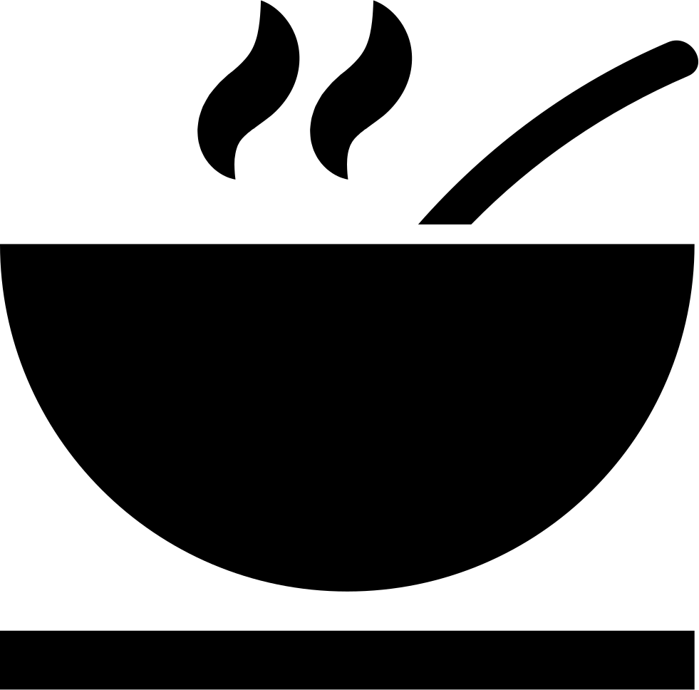 Soup Bowl Comments - Soup Icon Vector (981x968)
