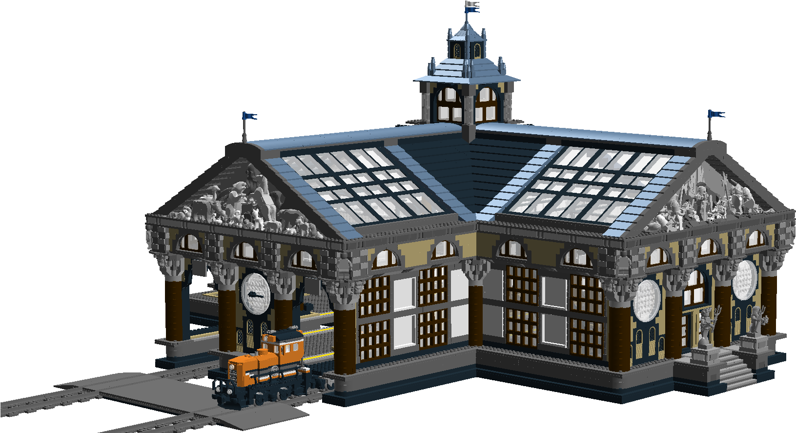 Lego Digital Designer Models - Basilica (1911x889)