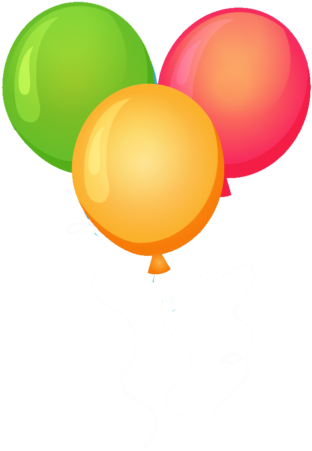 Balloon Border - Balloon (1024x1024)